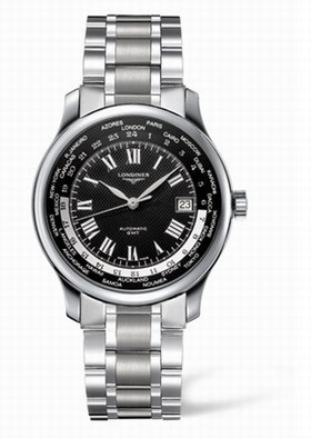Longines Master Collection Worldtime Black Bracelet (L2.631.4.51.6)