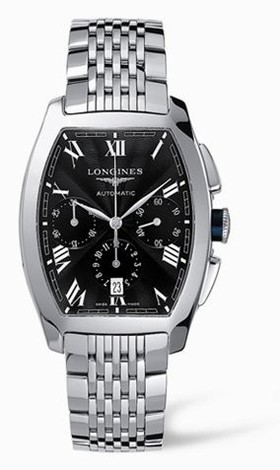 Longines Evidenza Chronograph Black Bracelet (L2.643.4.51.6)