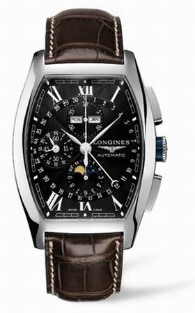 Longines Evidenza Chronograph Calendar Black (L2.688.4.58.9)