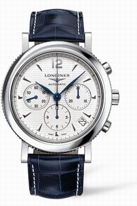 Longines Clous de Paris Chronograph Silver (L2.704.4.16.3)