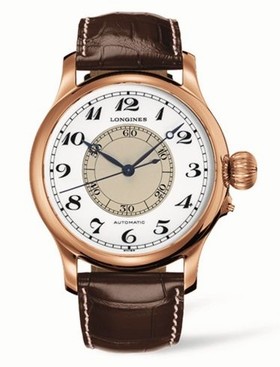 Longines Weems Second-Setting Watch Pink Gold Arabic (L2.713.8.13.0)