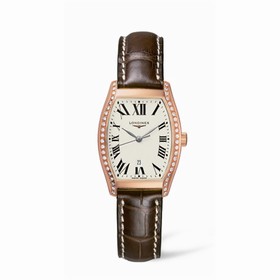 Longines Evidenza 26 Quartz Pink Gold Diamonds (L2.155.9.71.2)