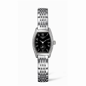 Longines Evidenza 19.6 Diamond Black Bracelet (L2.175.0.53.6)