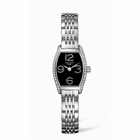 Longines Evidenza 19.6 Diamond Diamond Arabic Bracelet (L2.175.0.57.6)