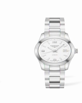 Longines Conquest Classic Automatic 30 Two Tone Silver (L2.285.5.76.7)