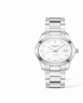 Longines Conquest Classic Automatic 30 Two Tone MOP (L2.285.5.87.7)