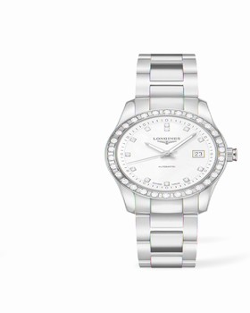 Longines Conquest Classic Automatic 30 Two Tone MOP Diamond (L2.285.5.88.7)