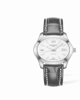 Longines Conquest Classic Automatic 30 Pink Gold Silver (L2.285.8.76.3)