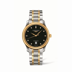 Longines Master Collection Date 38.5 Two Tone Black (L2.628.5.57.7)