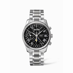 Longines Master Collection Chronograph Calendar Black Bracelet (L2.673.4.51.6)