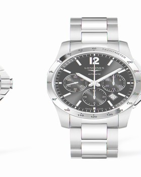 Longines Conquest Chronograph Automatic 41mm Black (L2.743.4.56.6)