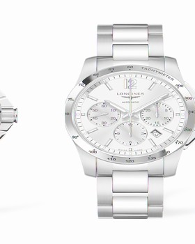 Longines Conquest Chronograph Automatic 41mm Silver (L2.743.4.76.6)