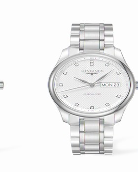 Longines Master Collection Day Date Two Tone Diamond (L2.755.5.77.7)