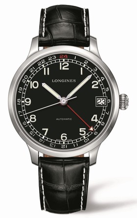 Longines Military 1938 24 hours Alligator (L2.789.4.53.3)