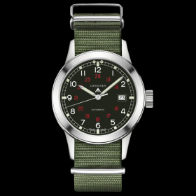 Longines Heritage Military COSD Black ( L2.832.4.53.5)