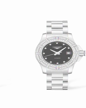 Longines Conquest 29.5 Automatic Double Row Diamond (L3.180.0.57.6)
