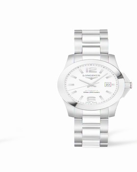 Longines Conquest 29.5 Automatic Stainless Steel White (L3.276.4.16.6)