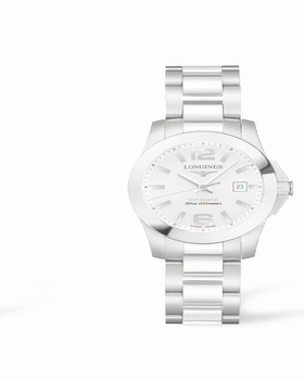Longines Conquest 29.5 Automatic Stainless Steel Silver (L3.276.4.76.6)