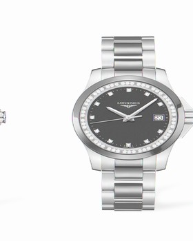 Longines Conquest 35 Quartz Ceramic Diamond (L3.281.0.57.7)