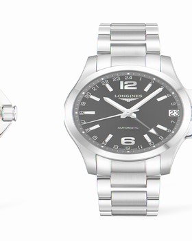 Longines Conquest 41 Automatic GMT (L3.687.4.56.6)