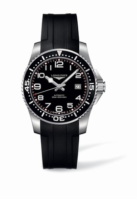 Longines Hydroconquest Automatic 39 Black Rubber (L3.694.4.53.2)