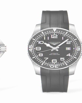 Longines Hydroconquest Automatic 41 Red Rubber (L3.695.4.59.2)