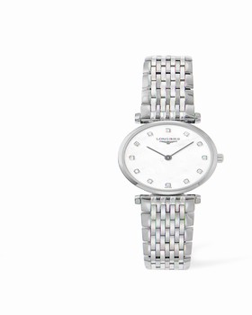 Longines La Grande Classique Quartz 24 Two Tone Pink MOP (L4.209.1.87.7)