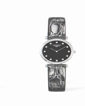 Longines La Grande Classique Quartz 24 Black Leather (L4.209.4.58.2)