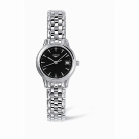 Longines Flagship 25 Quartz Stainless Steel Black (L4.216.4.52.6)