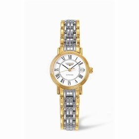 Longines Presence 25.5 Automatic Yellow Roman Bracelet Two Tone (L4.221.2.11.7)