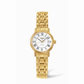 Longines Presence 25.5 Automatic Yellow Roman Bracelet (L4.221.2.11.8)