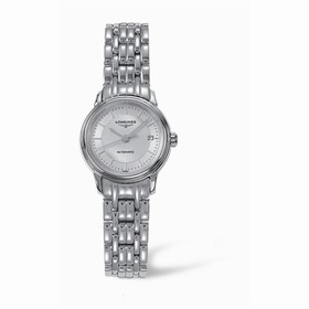 Longines Presence 25.5 Automatic Stainless Steel Silver Bracelet (L4.221.4.78.6)
