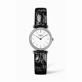 Longines La Grande Classique Quartz 24 Diamond Bezel (L4.241.0.12.2)