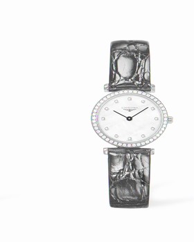 Longines La Grande Classique Quartz 24 Diamond Bezel (L4.241.0.80.2)