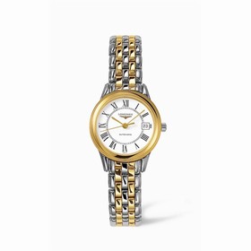 Longines Flagship 26 Automatic Two Tone White Roman (L4.274.3.21.7)