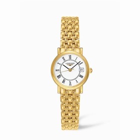 Longines Presence 23.5 Quartz Gold Matte Bracelet (L4.277.6.11.6)