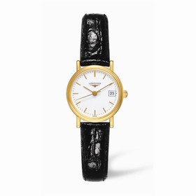 Longines Presence 23.5 Quartz Gold Matte Leather (L4.277.6.12.2)