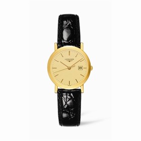Longines Presence 26.8 Quartz Gold (L4.279.6.32.2)