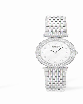 Longines La Grande Classique Quartz 29 Diamond Bezel (L4.308.0.87.6)