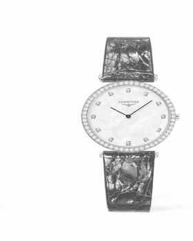 Longines La Grande Classique Quartz 29 Diamond Bezel (L4.513.0.87.2)