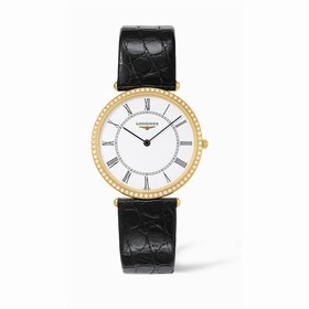 Longines La Grande Classique 33 Quartz Gold Diamond (L4.691.7.11.2)