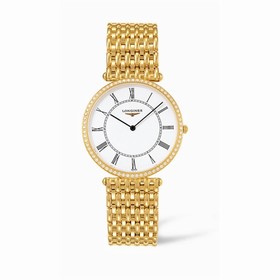 Longines La Grande Classique 33 Quartz Gold Diamond (L4.691.7.11.6)