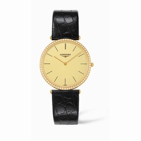 Longines La Grande Classique 33 Quartz Gold Diamond (L4.691.7.32.2)