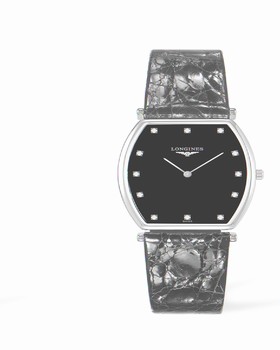 Longines La Grande Classique Tonneau 30 Stainless Steel (L4.705.4.58.2)