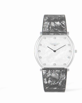 Longines La Grande Classique Tonneau 30 Stainless Steel (L4.705.4.87.2)