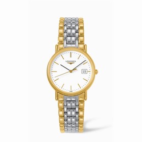 Longines Presence 33 Quartz Yellow White Bracelet (L4.720.2.12.7)