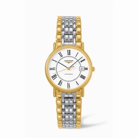 Longines Presence 34.5 Automatic Yellow Roman Bracelet Two Tone (L4.721.2.11.7)
