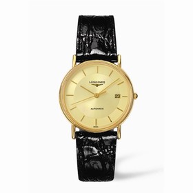 Longines Presence 34.5 Automatic Yellow Stick Yellow (L4.721.2.42.2)