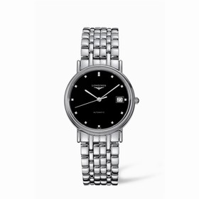Longines Presence 34.5 Automatic Stainless Steel Black Diamond (L4.721.4.97.6)