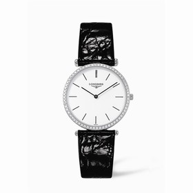 Longines La Grande Classique 33 Quartz Diamond Bezel (L4.741.0.12.2)